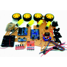 Обучающий набор Arduino конструктор робот для начинающих Car Kit 4 WD - Arduino UNO R3